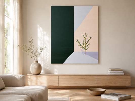 The Shape of Stillness XIII Verdant Silence