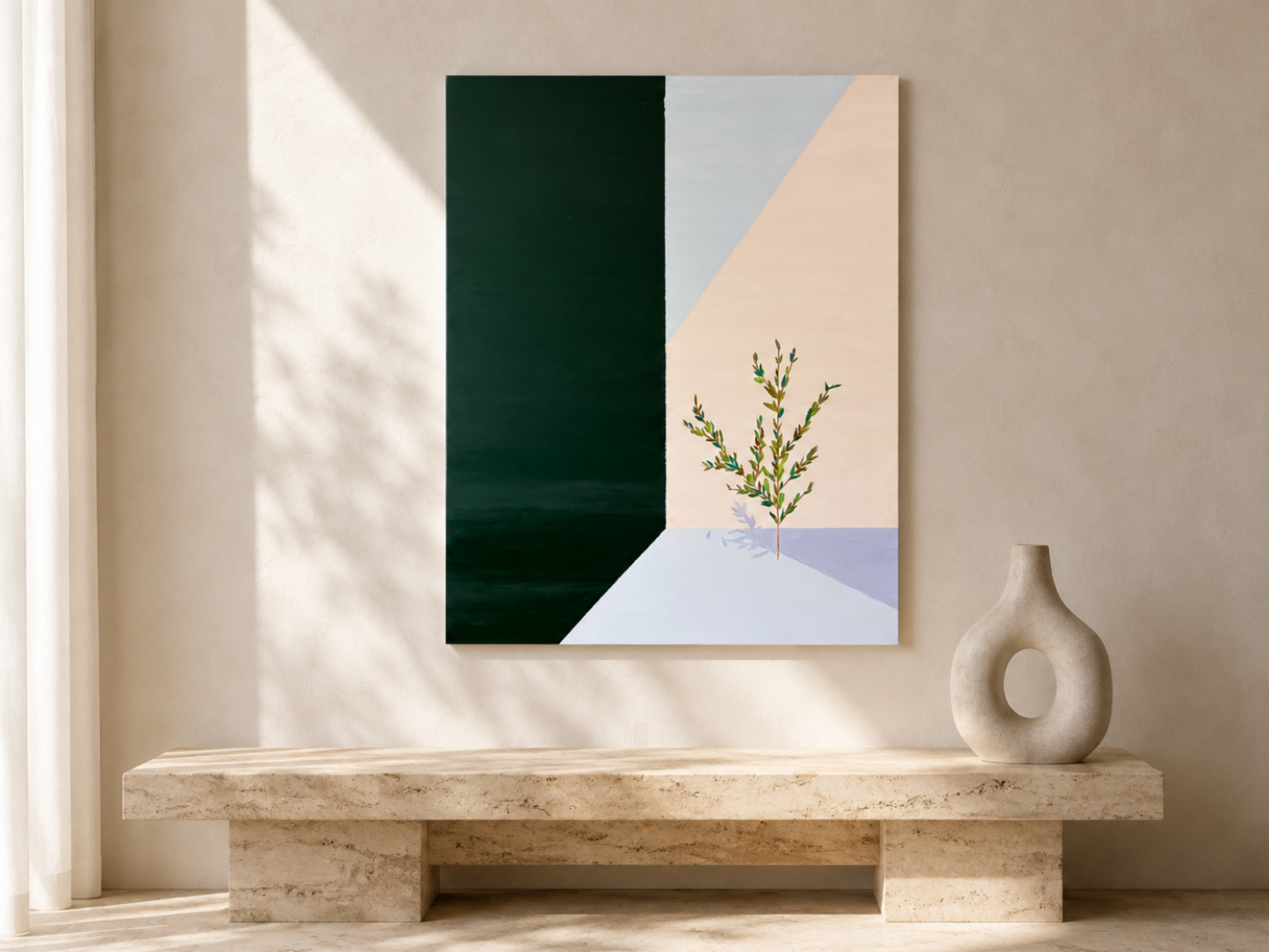 The Shape of Stillness XIII Verdant Silence