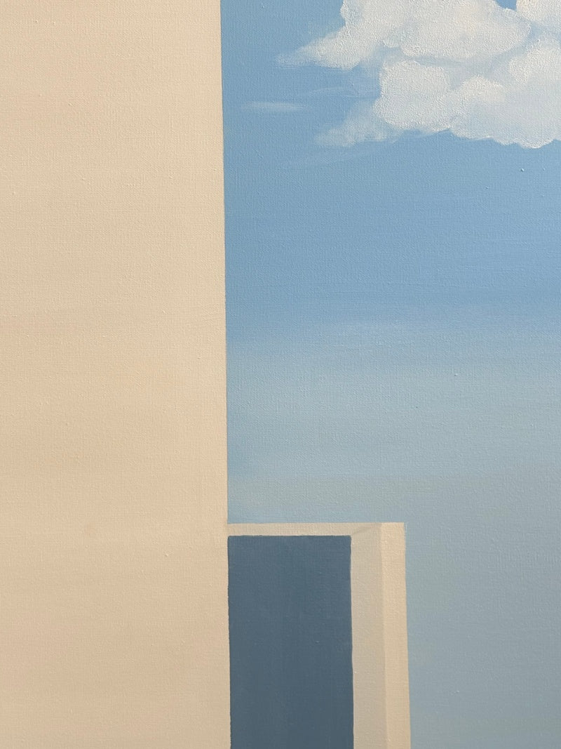 The Shape of Stillness XIII Wall and Cloud